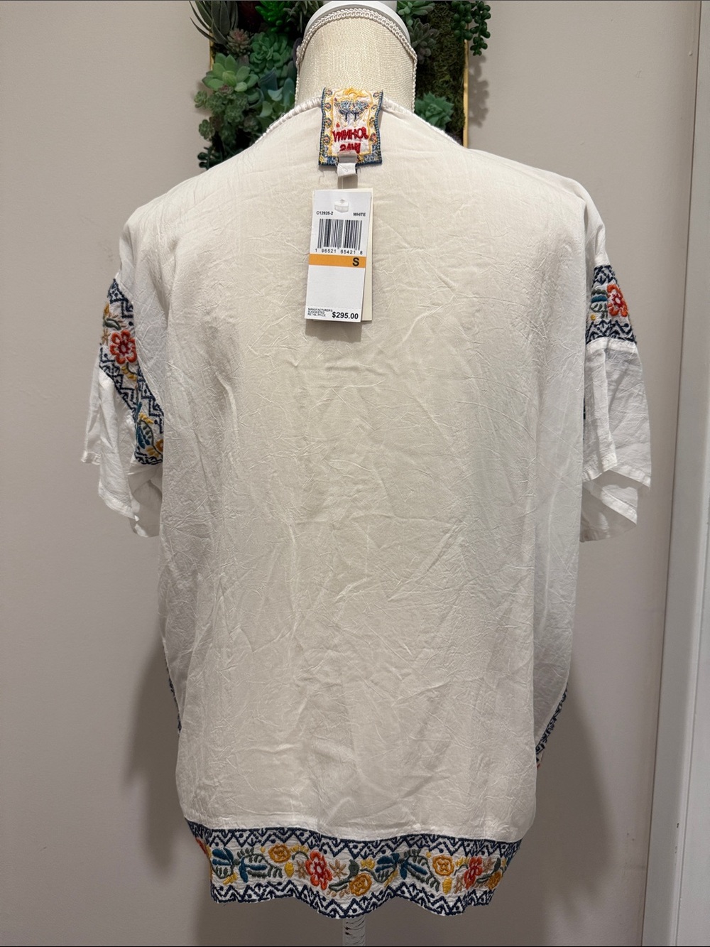 NWT Johnny Was Mariafe Blouse - Picture 4 of 6